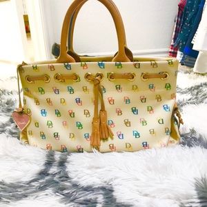 Dooney & Bourke "DB" Tassel Tote